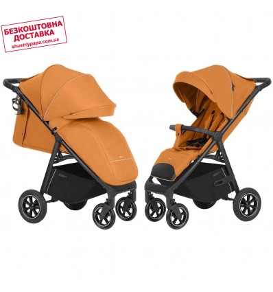 Детская прогулочная коляска Carrello Bravo CRL-5512 NF Amber Orange