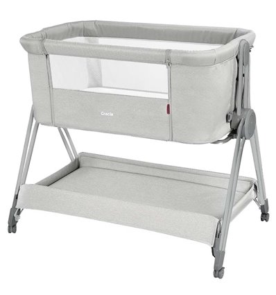 Кроватка приставная Carrello Gracia CRL-16502 Cool Grey