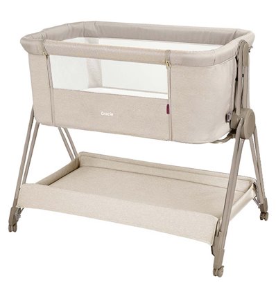 Кроватка приставная Carrello Gracia CRL-16502 Linen Beige