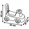 Машинка-каталка 2 в 1 Smoby 720542 рожева