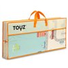 Детский двухсторонний многофункциональный термоковрик Toyz (Caretero) 200 х 180 см Автомобили