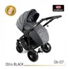 Дитяча коляска 3 в 1 Adbor Ottis Black Ob-01