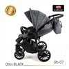 Дитяча коляска 3 в 1 Adbor Ottis Black Ob-01