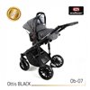 Дитяча коляска 3 в 1 Adbor Ottis Black Ob-01