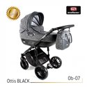 Детская коляска 2 в 1 Adbor Ottis Black Ob-07