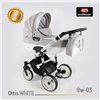 Детская коляска 3 в 1 Adbor Ottis White Ow-03