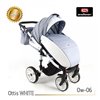 Дитяча коляска 3 в 1 Adbor Ottis White Ow-03