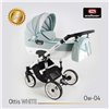 Детская коляска 3 в 1 Adbor Ottis White Ow-04