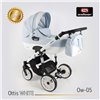 Детская коляска 3 в 1 Adbor Ottis White Ow-05