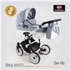 Детская коляска 3 в 1 Adbor Ottis White Ow-06