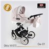 Дитяча коляска 2 в 1 Adbor Ottis White Ow-01