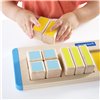 Пазл Guidecraft Manipulatives Дробные части квадрата (G6748)