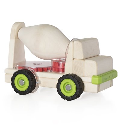 Игрушка Guidecraft Block Science Trucks Большая бетономешалка (G7530)