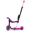 Самокат триколісний Milly Mally Scooter Little Star Pink-Blue