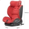 Автокресло детское Kinderkraft Myway Isofix red, 0-36 кг