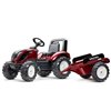 Трактор педальный с прицепом Falk 4000AB Valtra S4