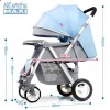 Детская прогулочная коляска Ninos Maxi Light Grey