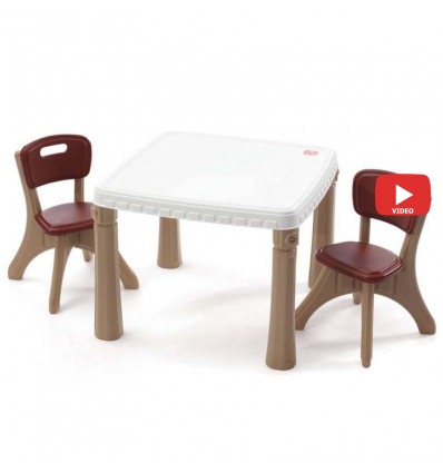 Детский столик и 2 стульчика Step2 Kitchen Table & Chairs