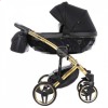 Детская коляска 2 в 1 Junama Saphire Eco 03 Black-Gold