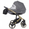 Детская коляска 2 в 1 Junama Saphire Eco 03 Black-Gold