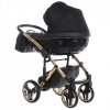 Детская коляска 2 в 1 Junama Saphire Eco 03 Black-Gold