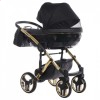 Детская коляска 2 в 1 Junama Saphire Eco 03 Black-Gold