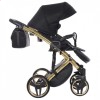 Детская коляска 2 в 1 Junama Saphire Eco 03 Black-Gold