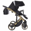 Детская коляска 2 в 1 Junama Saphire Eco 03 Black-Gold