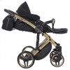 Детская коляска 2 в 1 Junama Saphire Eco 03 Black-Gold