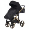 Детская коляска 2 в 1 Junama Saphire Eco 03 Black-Gold