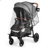 Детская прогулочная коляска Kinderkraft Grande LX Grey