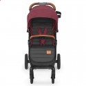 Дитяча прогулянкова коляска Kinderkraft Grande LX Burgundi