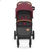 Детская прогулочная коляска Kinderkraft Grande LX Burgundi