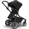 Детская коляска 2 в 1 (опция: коляска для двойни) Thule Sleek Black on Black