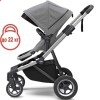 Детская коляска 2 в 1 (опция: коляска для двойни) Thule Sleek Grey Melange