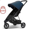 Дитяча прогулянкова коляска Thule Spring Black / Majolica Blue