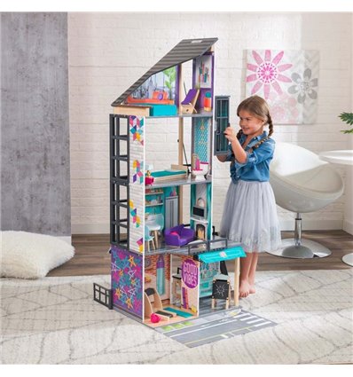 Ляльковий будиночок KidKraft Bianca City Life Mansion 65989