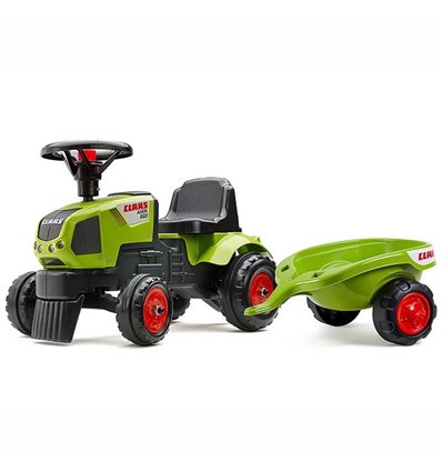 Трактор-каталка с прицепом Falk 1012B Baby Claas Axos 310