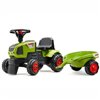 Трактор-каталка с прицепом Falk 1012B Baby Claas Axos 310