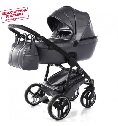 Дитяча коляска 2 в 1 Junama Thermo 02 Carbon Grey