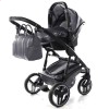 Дитяча коляска 2 в 1 Junama Thermo 02 Carbon Grey