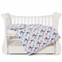 Детская сменная постель Twins Comfort Line C-056 Самолетики голубые