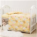 Детская сменная постель Twins Premium Glamour Limited PGNEWC-05 Clouds yellow