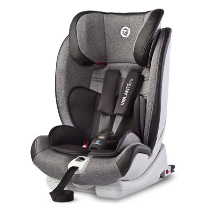 Автокресло детское Caretero VolanteFix Isofix Limited серое, 9-36 кг