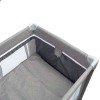 Манеж кровать Caretero Basic Plus grey