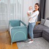 Манеж кровать Caretero Basic Plus grey