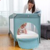 Манеж кровать Caretero Basic Plus lavenda