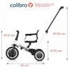 Велосипед трехколесный Colibro Tremix Up 5 в 1 blank