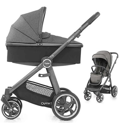 Детская коляска 2 в 1 BabyStyle Oyster 3 Mercury