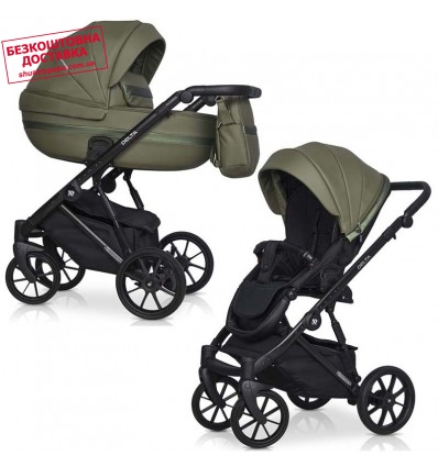 Дитяча коляска 2 в 1 Riko Delta Ecco 13 olive